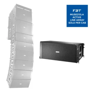 FBT - MUSE210LA ACTIVE LINE ARRAY 2x10in 600W + 300W RMS