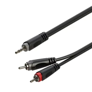 Roxtone - 2M SIGNAL LEAD 3.5 M ST – 2RCA M