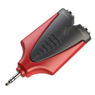 ROXTONE ADAPTOR 3.5mm STEREO MALE TO 2x 6.3mm STEREO FEMALE