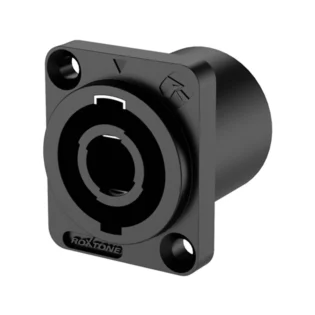 ROXTONE CONNECTOR SPEAKON CHASSIS MOUNT 4 Pin