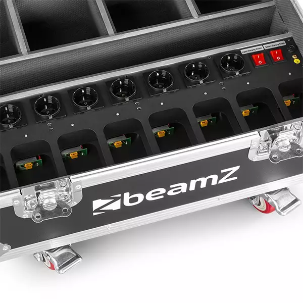 BEAMZ FCC10 FLIGHTCASE FOR 8X BBP5X WITH CHARGING - Image 12