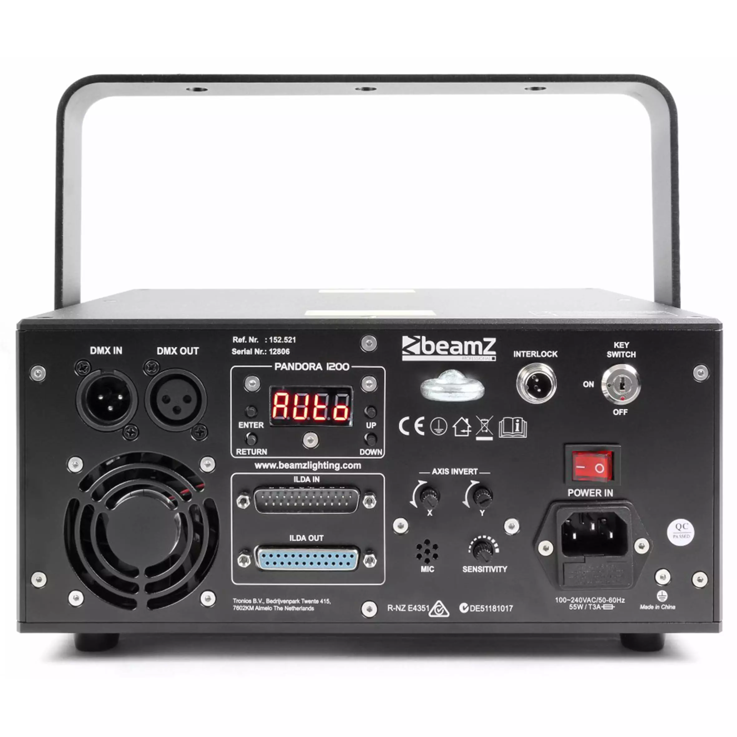 BEAMZPRO PANDORA1200 LASER TLL RGB 1W ANIMATION - Image 2