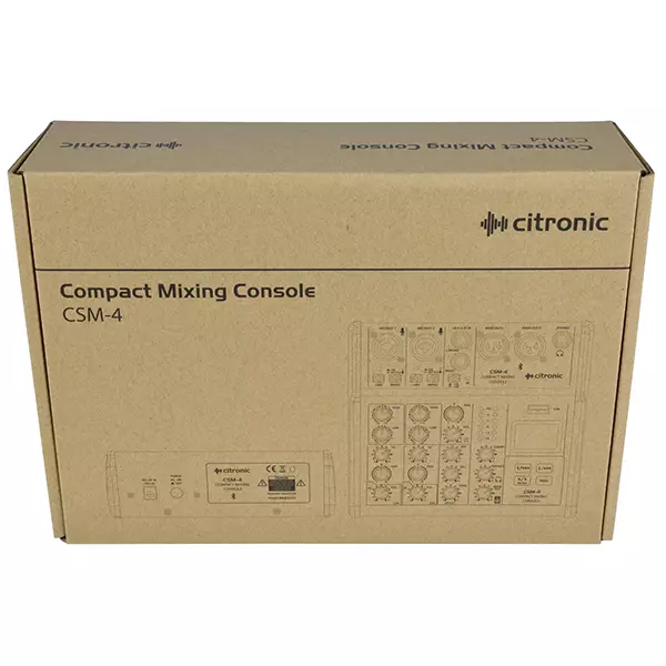 CITRONIC - CSM-4 MUSIC MIXER WITH BT/USB/MP3 - Image 5