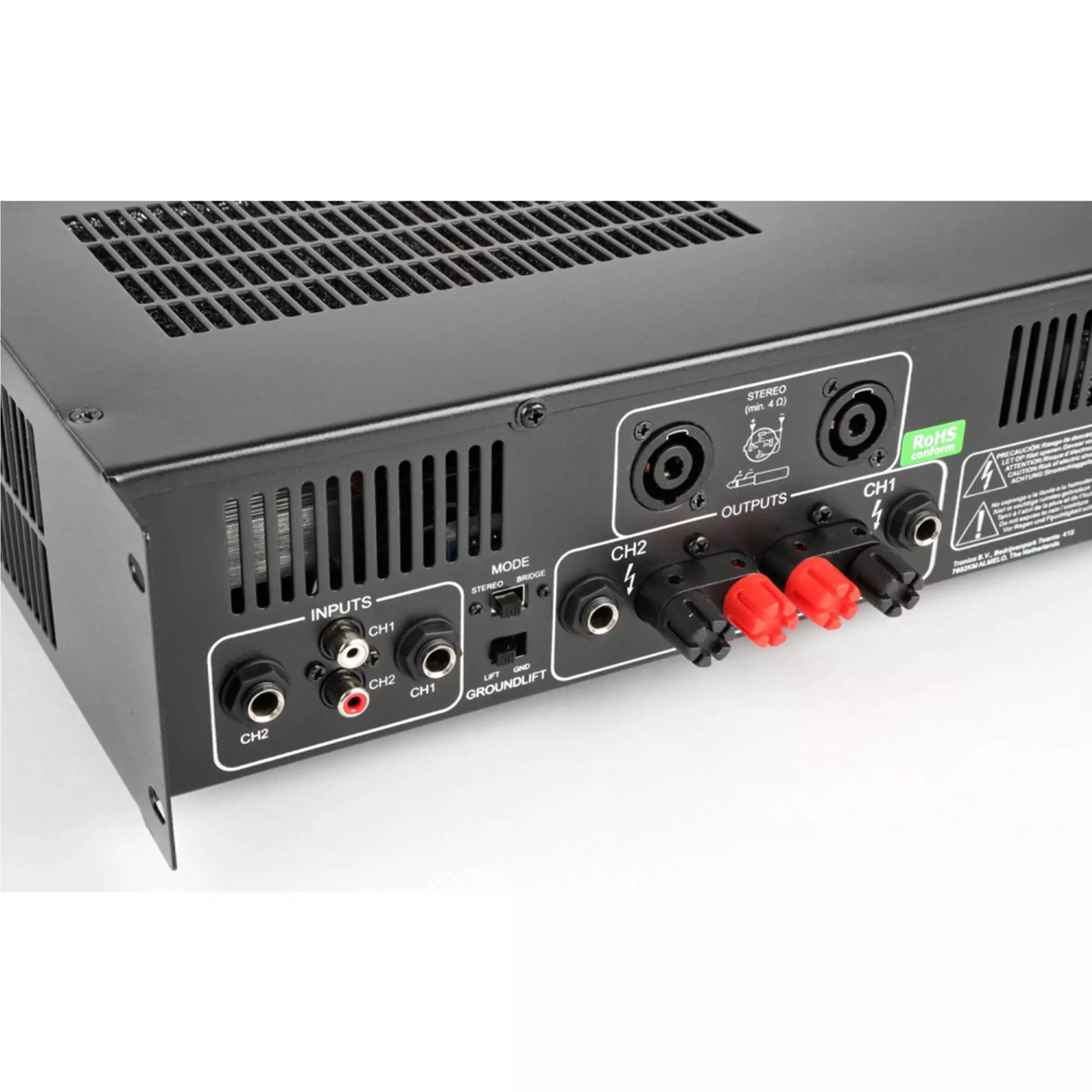 VONYX VXA-1200 2U POWER AMPLIFIER 2X 600W - Image 5