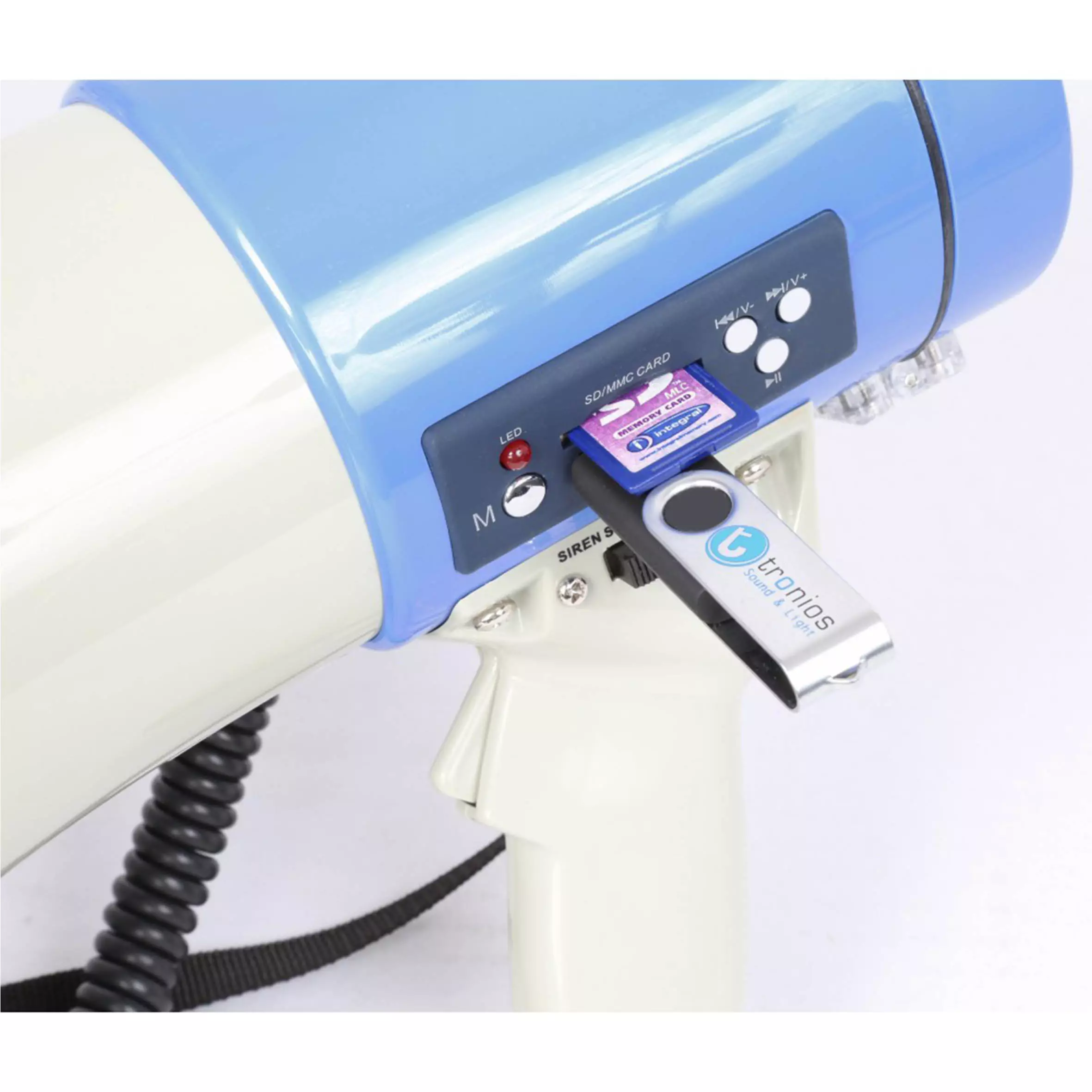 VONYX MEG060 MEGAPHONE REC/SIREN/USB 60W - Image 3