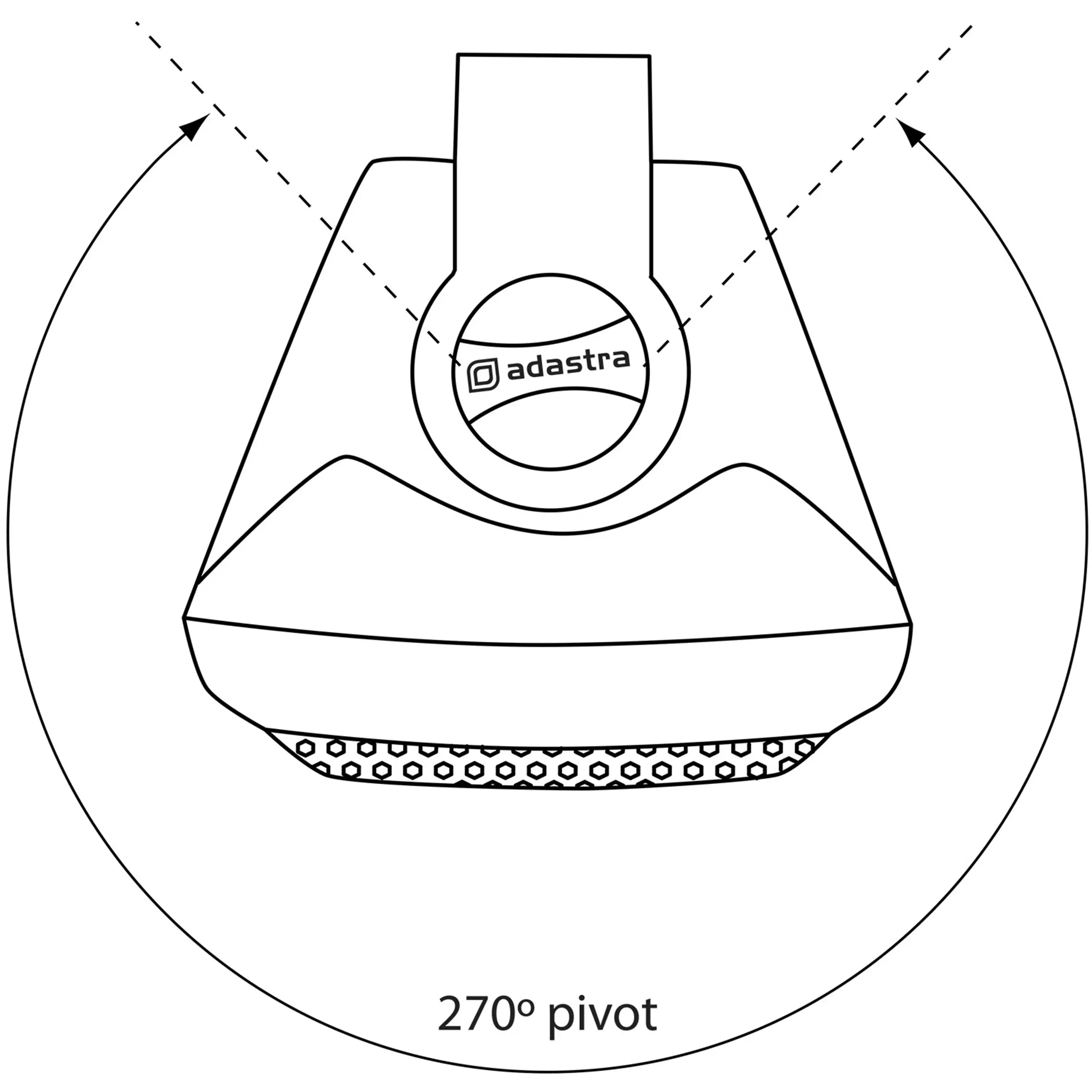 ADASTRA BC6VW PASSIVE WALL MOUNT SPEAKER 6.5IN WHITE 60W 100V - Image 5