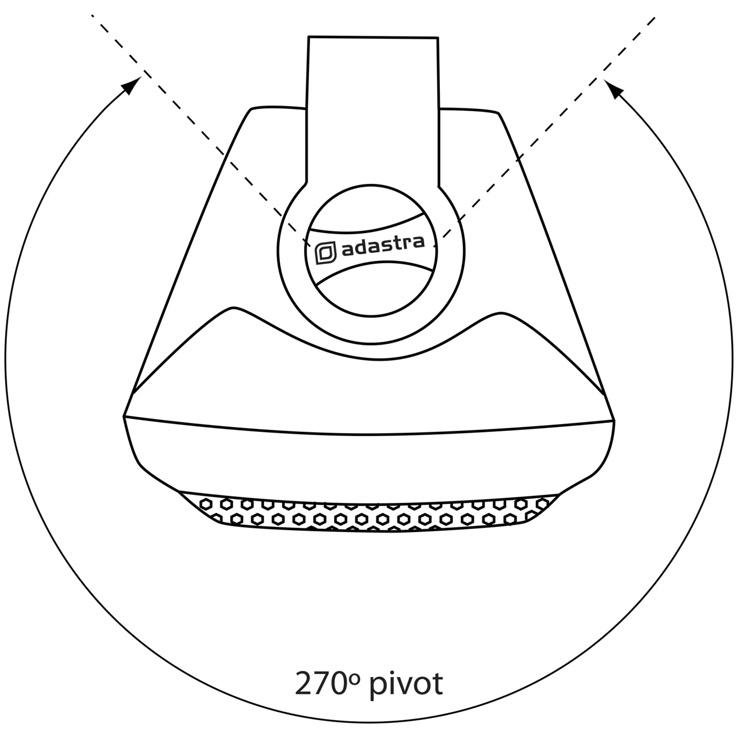ADASTRA BC6VB PASSIVE WALL MOUNT SPEAKER 6.5IN BLACK 60W 100V - Image 4