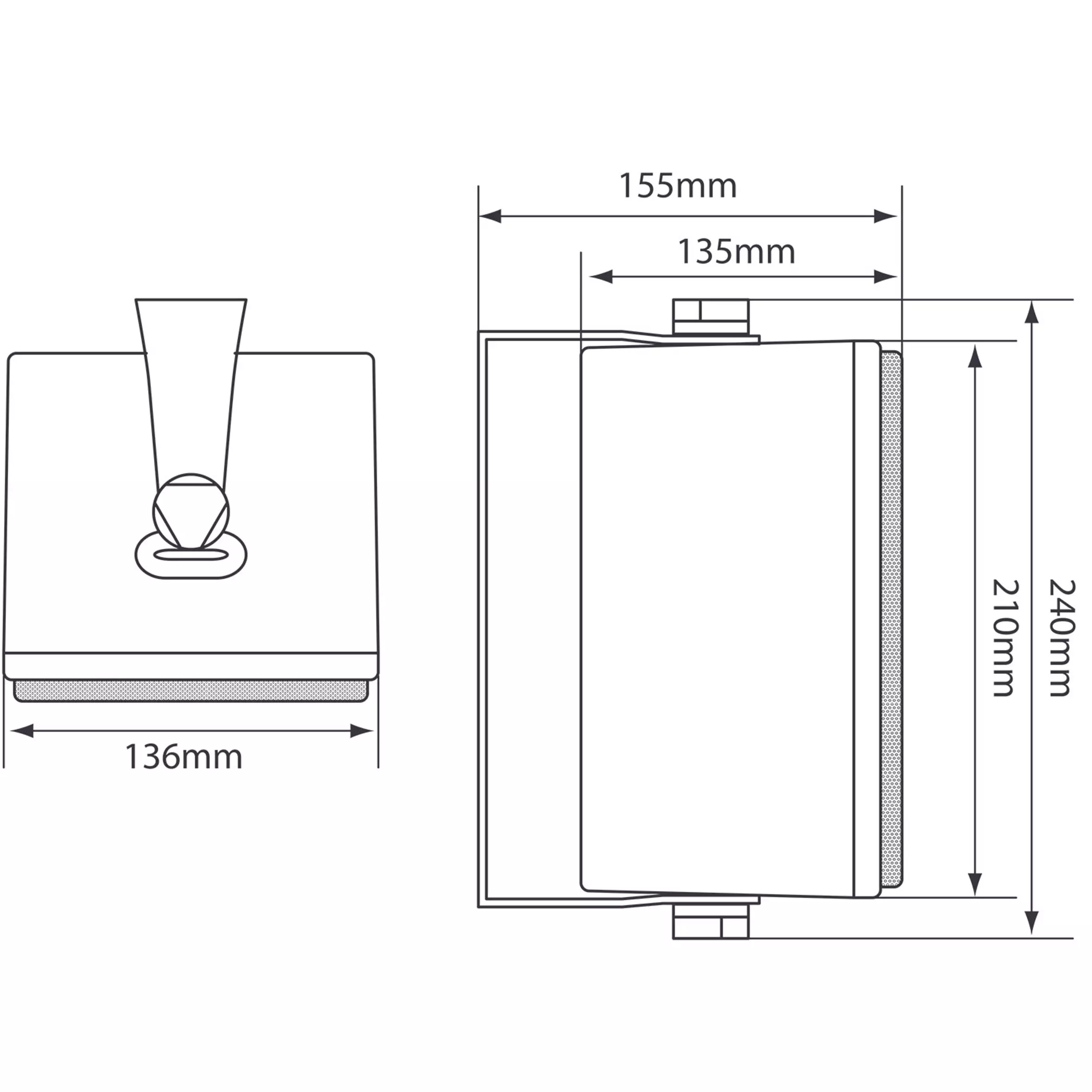 ADASTRA - B30V-W 100V LINE BACKGROUND SPEAKERS PAIR - Image 7