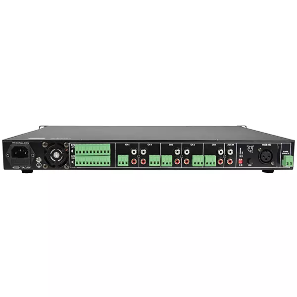 ADASTRA RMS605 SLAVE AMPLIFIER USB/SD/FM/BT 5 ZONE 100V 60W - Image 4