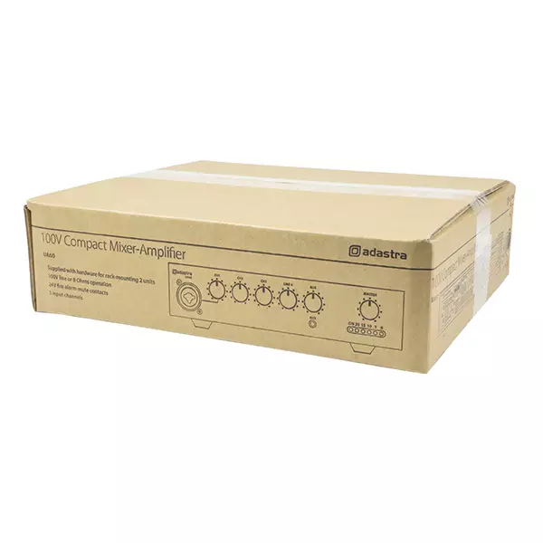 ADASTRA UA60 MIXER AMPLIFIER 100V 60W - Image 4