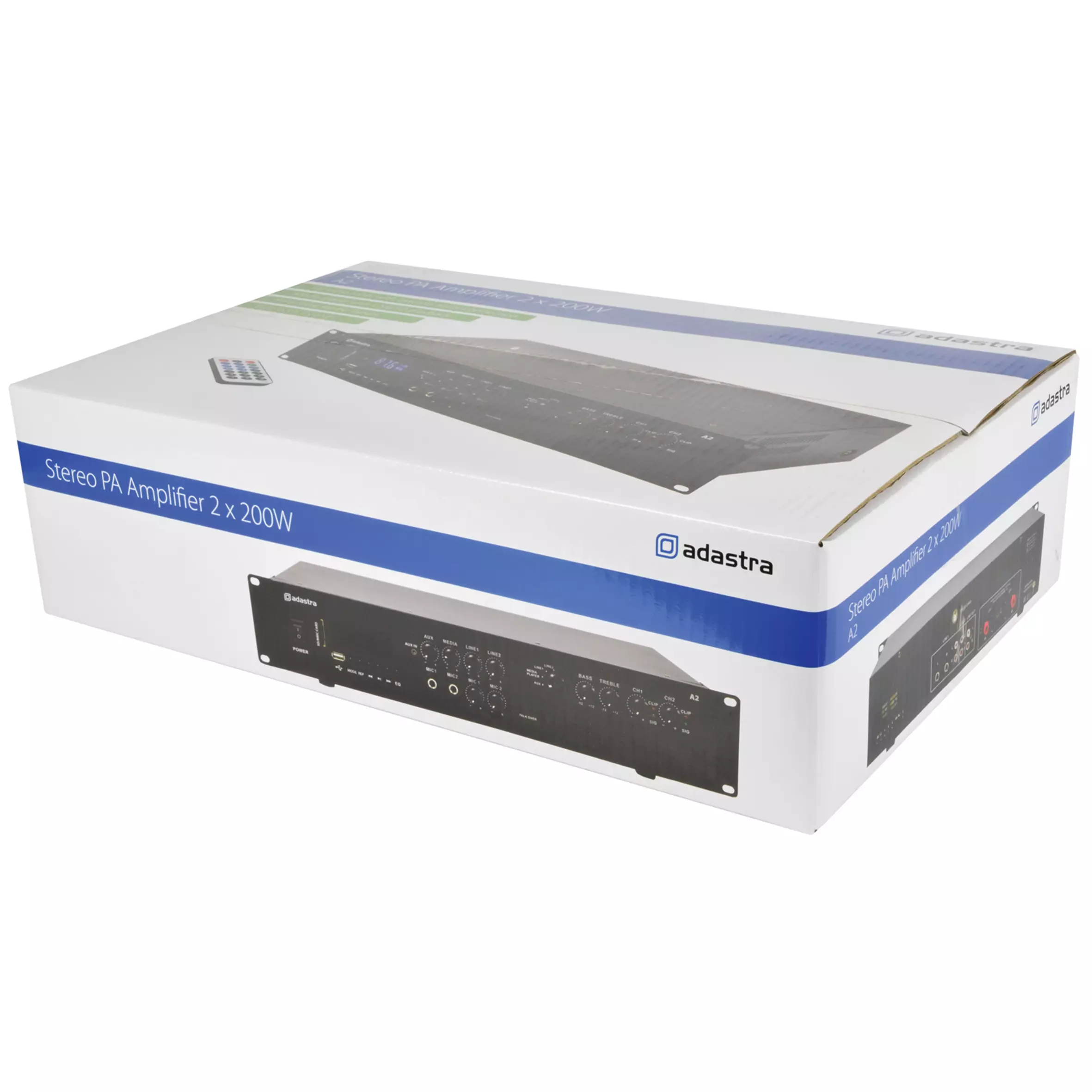 ADASTRA A2 2U MIXER AMPLIFIER 2X 200W - Image 7