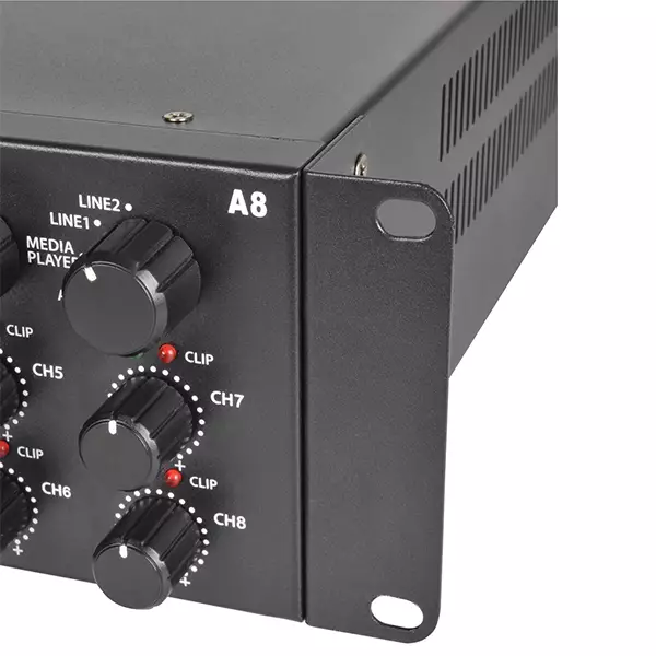 ADASTRA A8 2U MIXER AMPLIFIER 8X 200W - Image 7