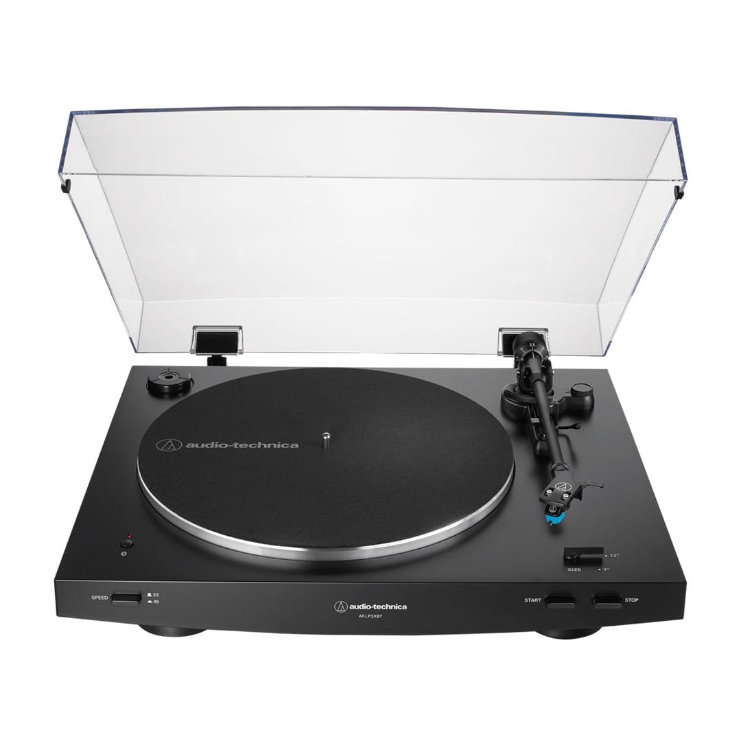 Audio-Technica AT-LP3XBTBK Black Turntable (Wireless & Analog)