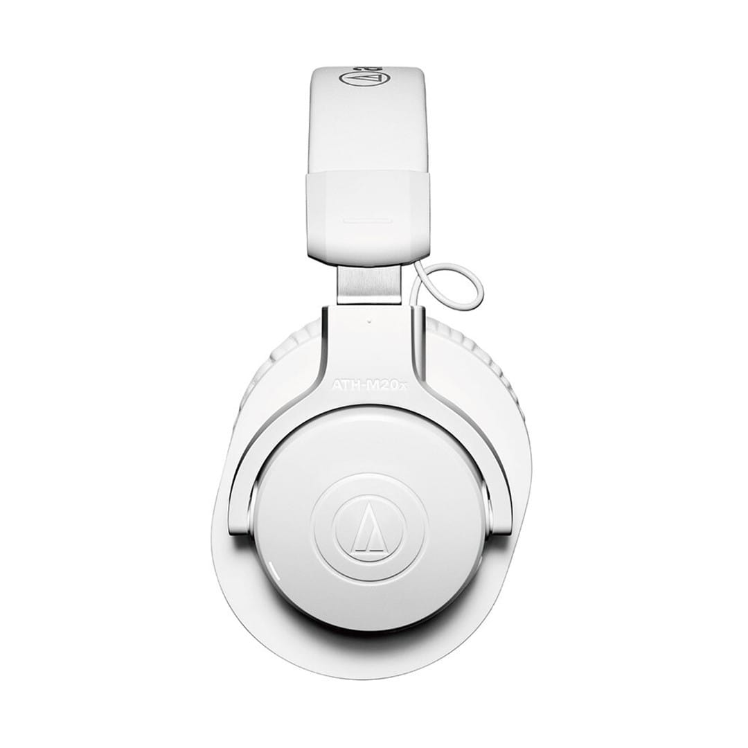 Audio-Technica ATH-M20xBT-WH White Wireless Over-Ear Headphones - Image 2