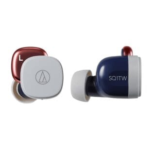 Audio-Technica ATH-SQ1TW-NRD Popsicle Wireless Earbuds