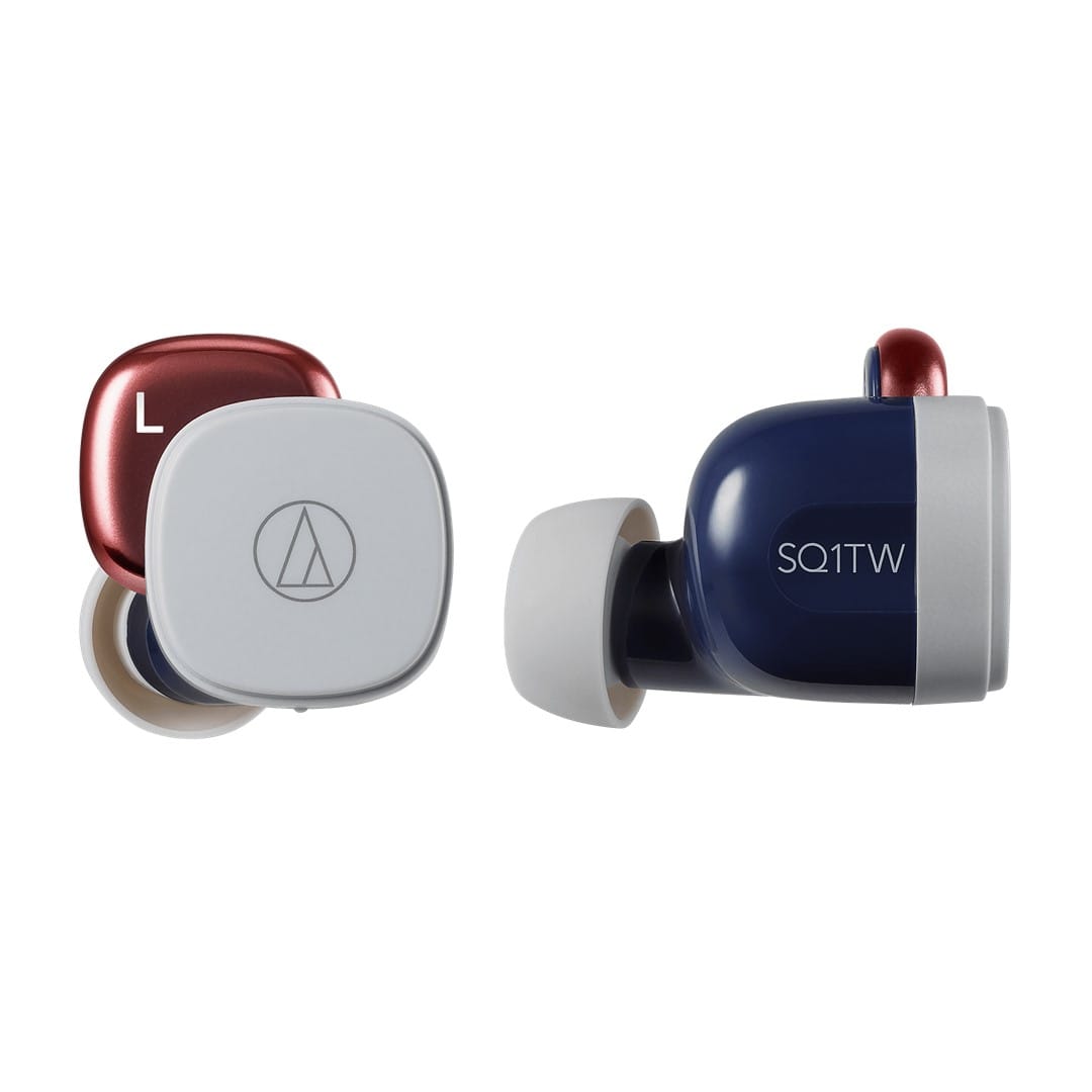 Audio-Technica ATH-SQ1TW-NRD Popsicle Wireless Earbuds