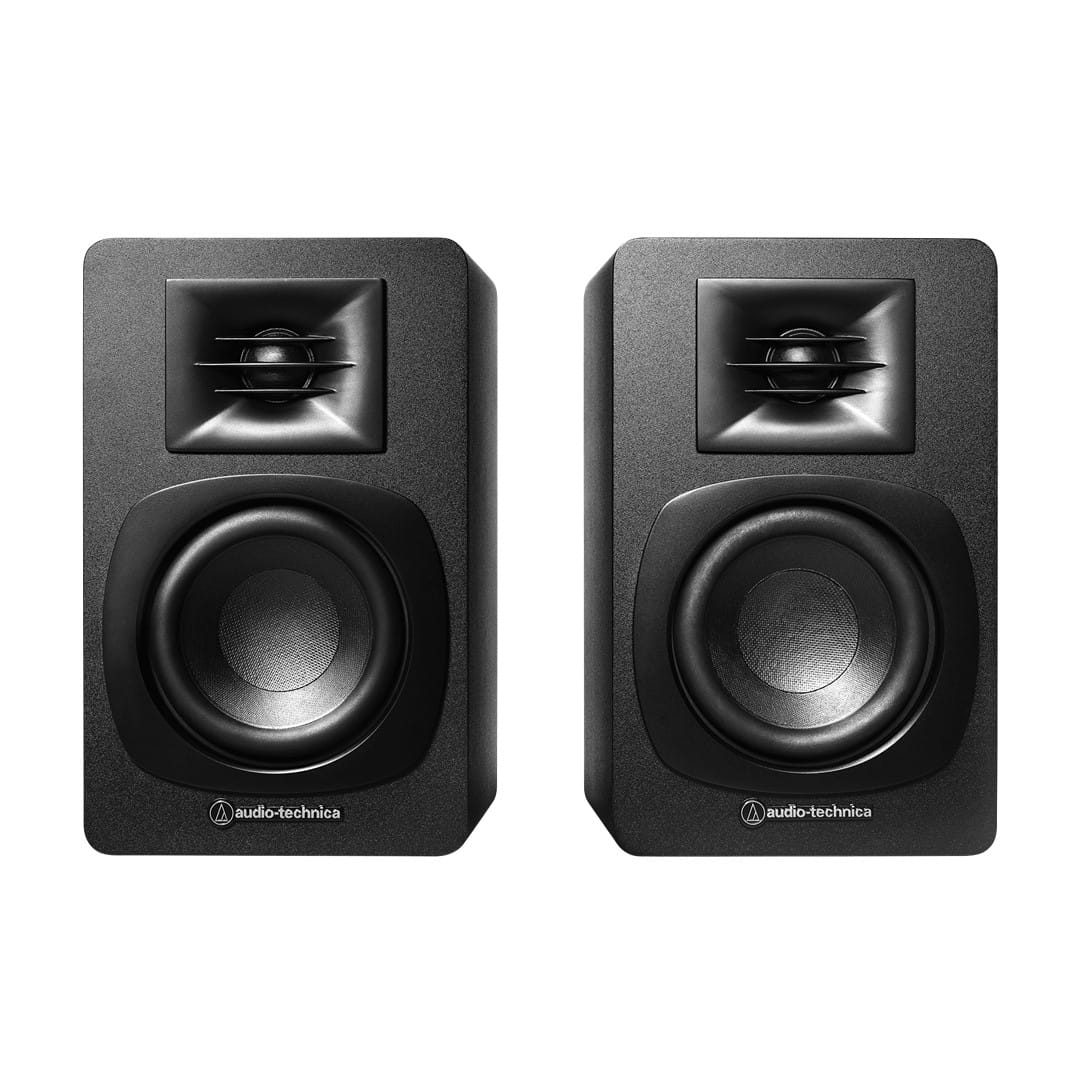 Audio-Technica AT-SP3X 3" Powered Bookshelf Speakers(Pair)
