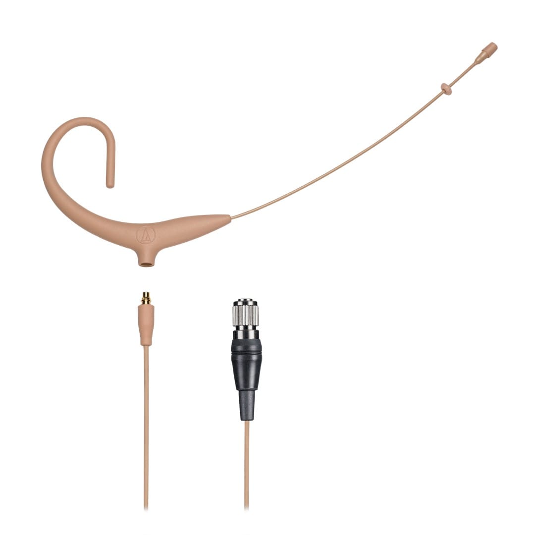 Audio-Technica BP892XCH-TH Omni Condenser Earset Mic-Beige
