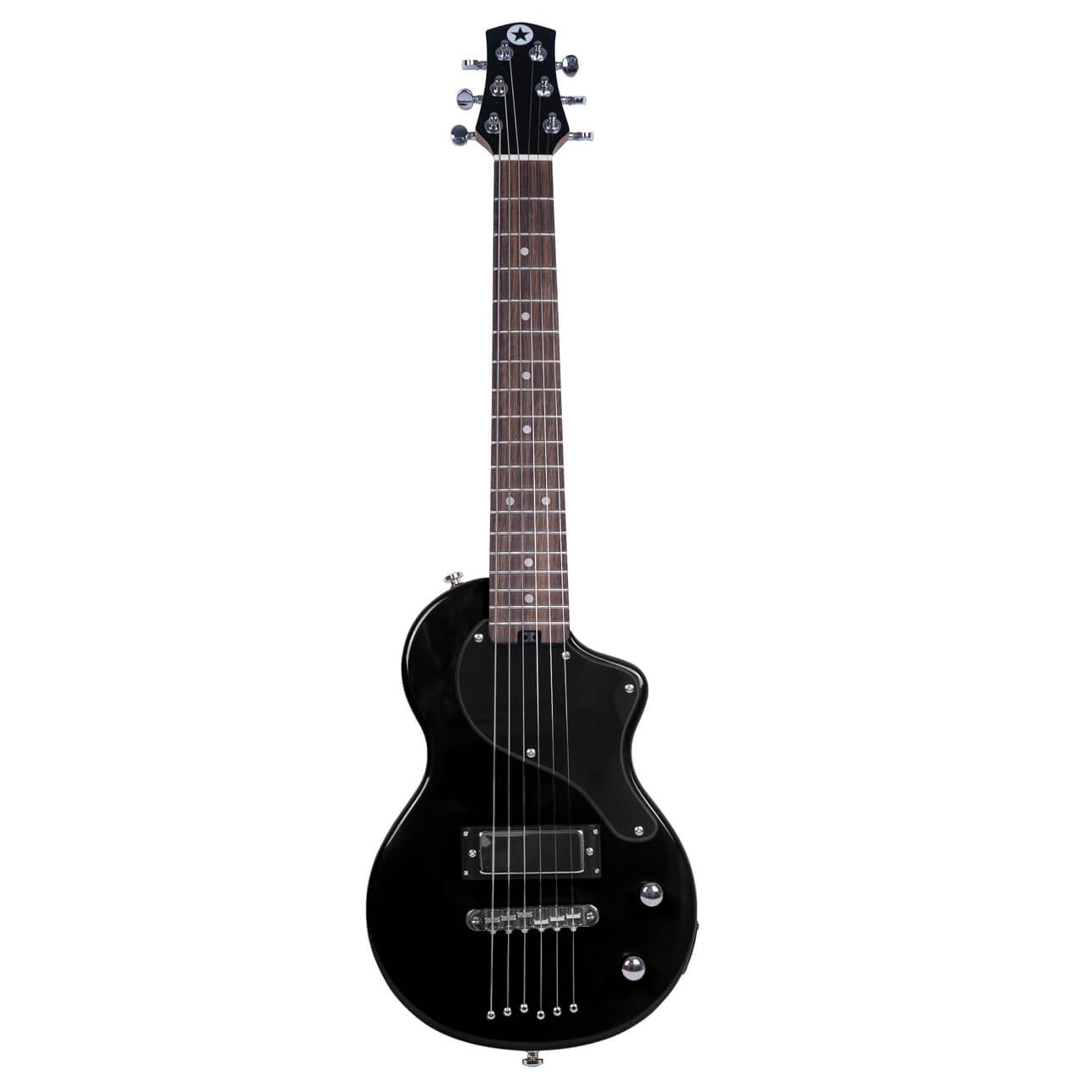 CARRY-ON-ST-JB MINI GUITAR JET BLACK