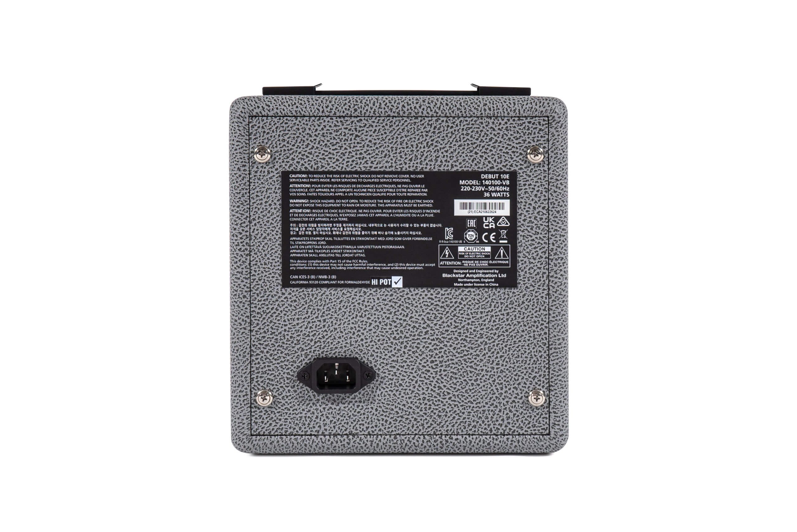 Blackstar DEBUT-10E-BG Bronco Grey Guitar Amplifier - Image 4