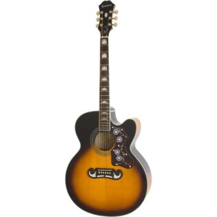 Epiphone EEJ2-VS J-200 EC Studio A/E Vintage Sunburst