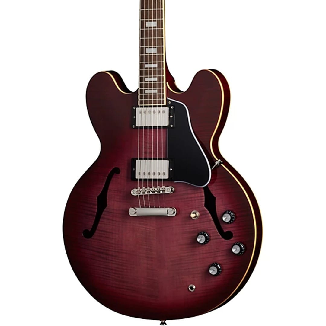Epiphone EIES335F-PRB ES335 Figured Semi-Hollow Body Raspberry Burst - Image 2