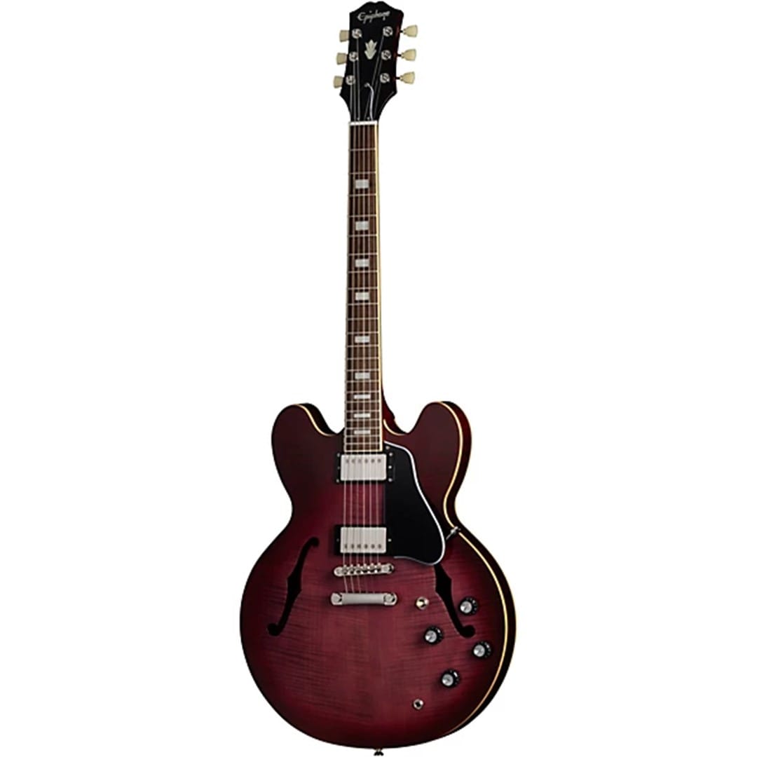 Epiphone EIES335F-PRB ES335 Figured Semi-Hollow Body Raspberry Burst