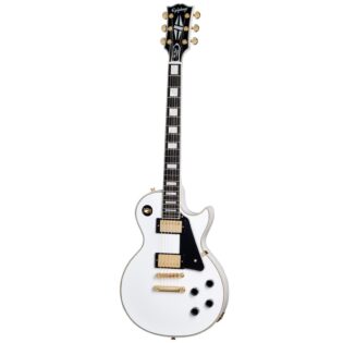 Epiphone ECLPC-AW Les Paul Custom Alpine White Incl Case