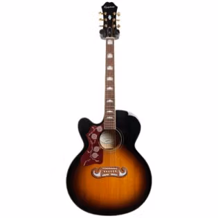 Epiphone EEJ4L-VS J-200 EC Studio Vintage Sunburst(LH)