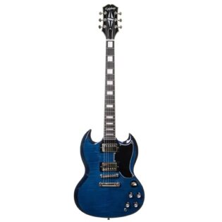 Epiphone EI-SGCF-VPB SG Custom Viper Blue +Bag