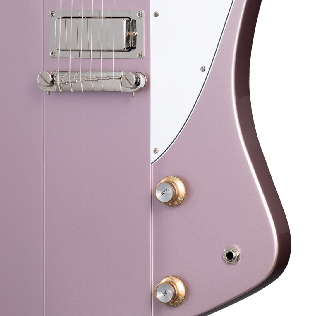 Epiphone EIGC63FB1-HEP 1963 Firebird I Heather Poly(Case) - Image 2