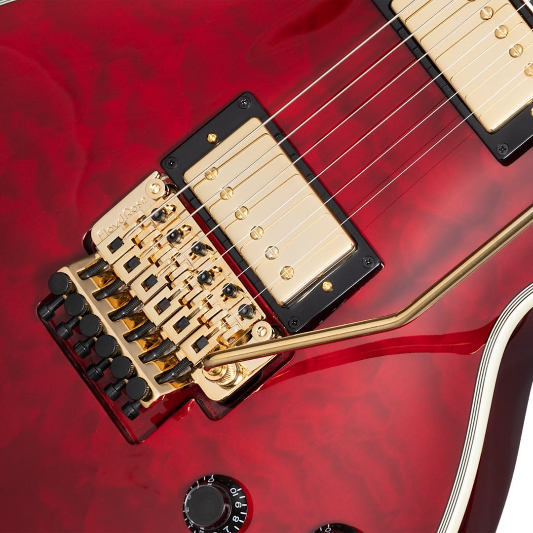 Epiphone EILPACQAL-RUB Alex Lifeson L.Paul Axcess Ruby - Image 2