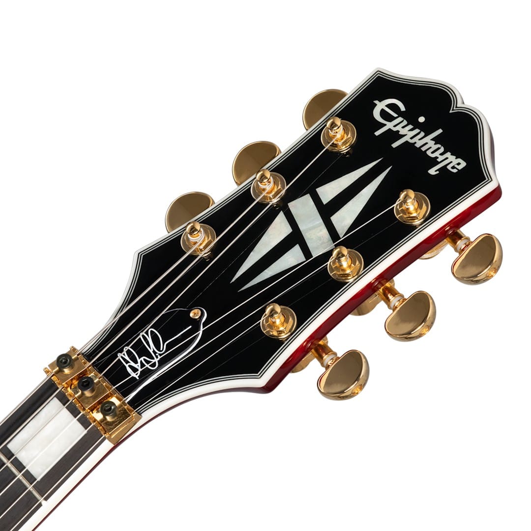 Epiphone EILPACQAL-RUB Alex Lifeson L.Paul Axcess Ruby - Image 5