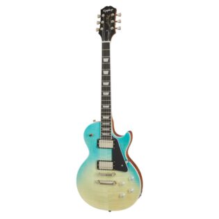 Epiphone EILMF-CBF - Les Paul Modern Figured, Caribbean Blue Fade