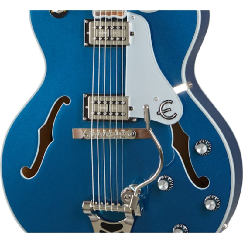 Epiphone ETS2-DBM Emperor Swingster Delta Blue Metallic at Bounce ...