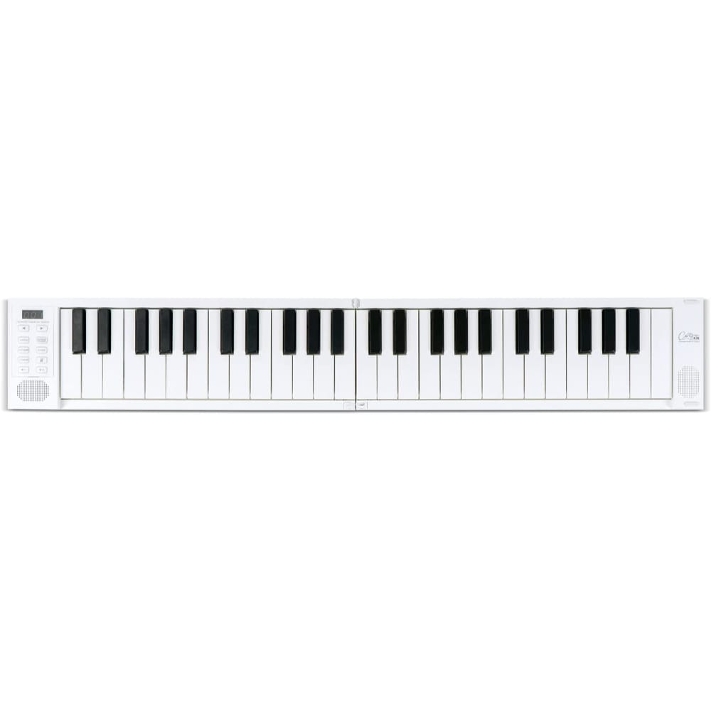 CARRY-ON-FP49T-WT 49 Key Touch Folding Piano White