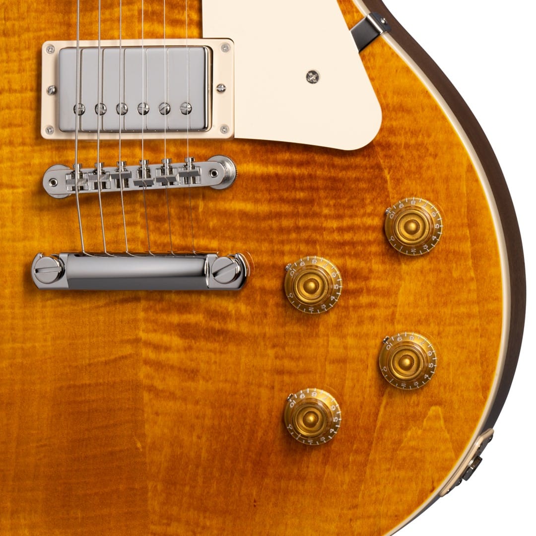 Gibson LPS500-HY Les Paul Std 50s Figured Top Honey Amber - Image 2