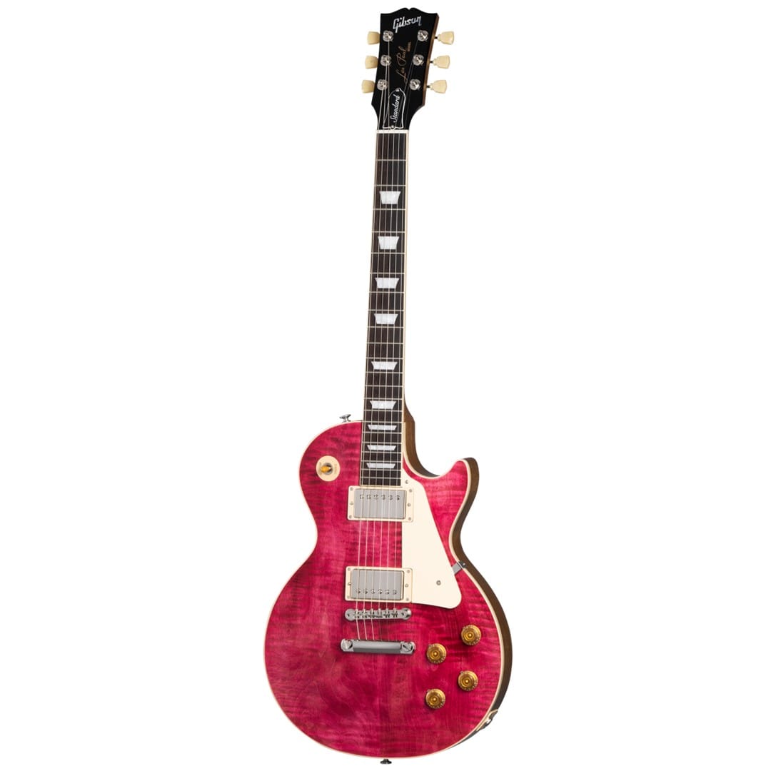 Gibson LPS500-TF Les Paul Std 50s Figured Top Trans Fuchsia