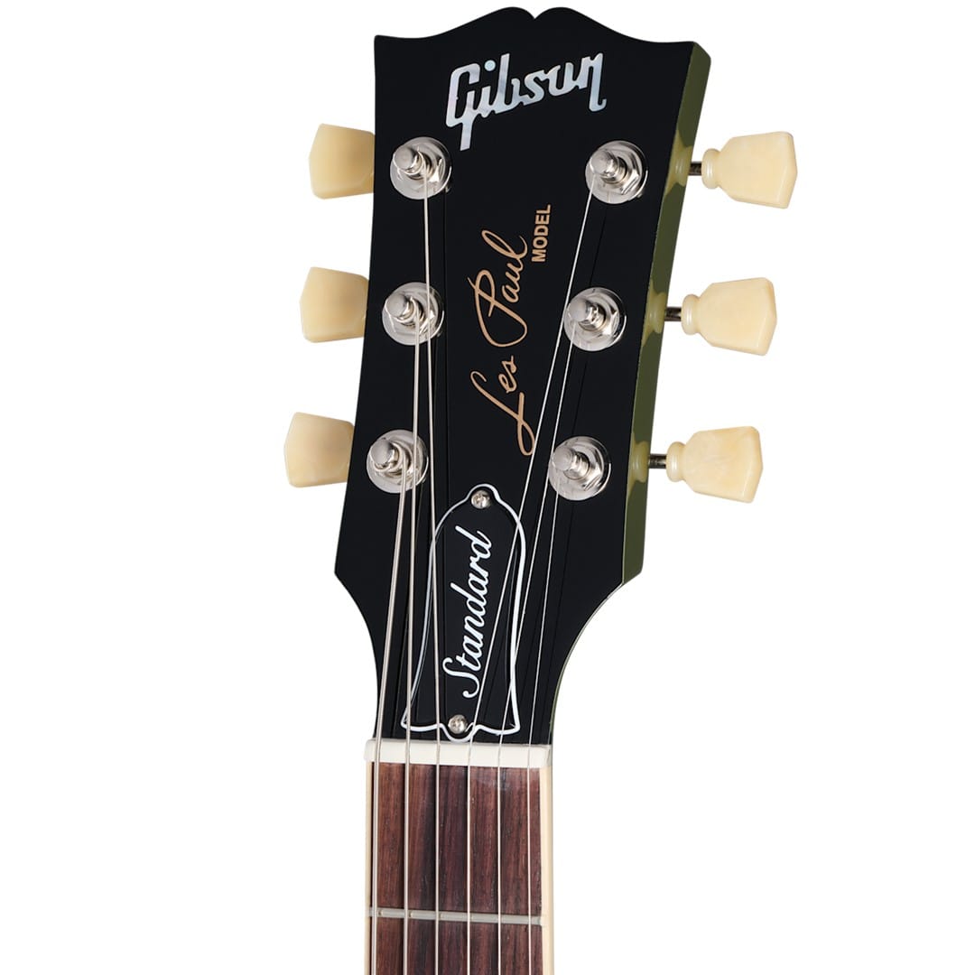 Gibson LPS5P00-DO Les Paul Std 50s Plain Top Olive Drab+Case - Image 5