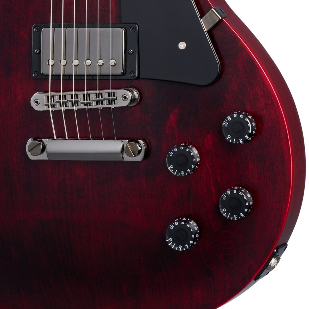 Gibson LPSTM002-W Les Paul Modern Studio Wine Red Satin - Image 2