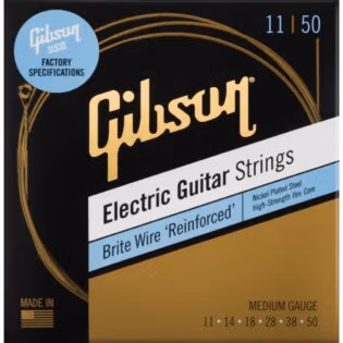 Gibson SEG-BWR11 Brite Wire Electric Guitar Strings(M)