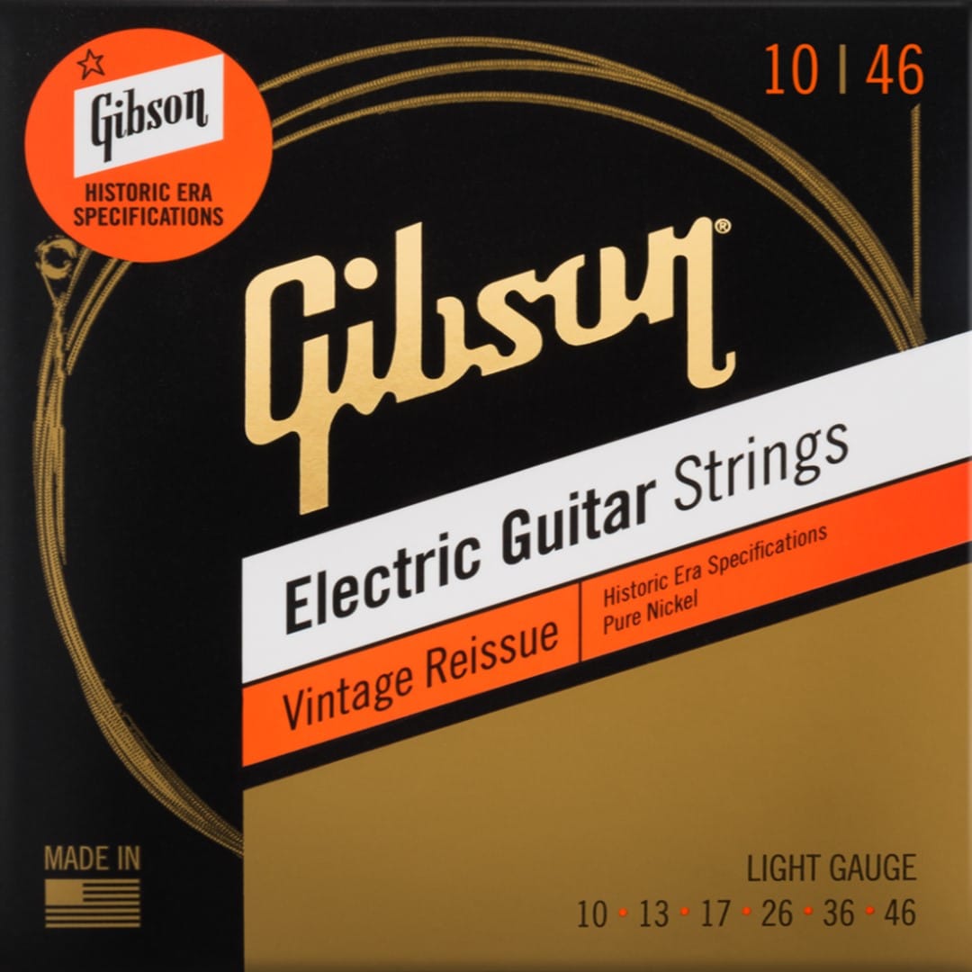 Gibson SEG-HVR10 Vintage Reissue Electric Guitar Strings (L)