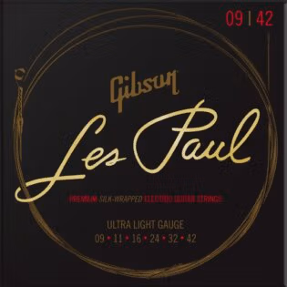 Gibson SEG-LES9 Les Paul Premium Electric Guitar Strings