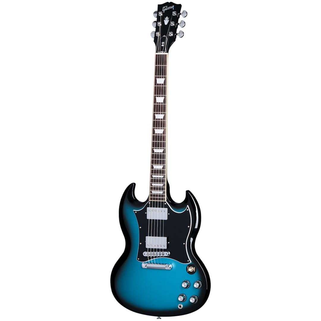 Gibson SGS00-PK SG Standard Pelham Blue Burst+Bag
