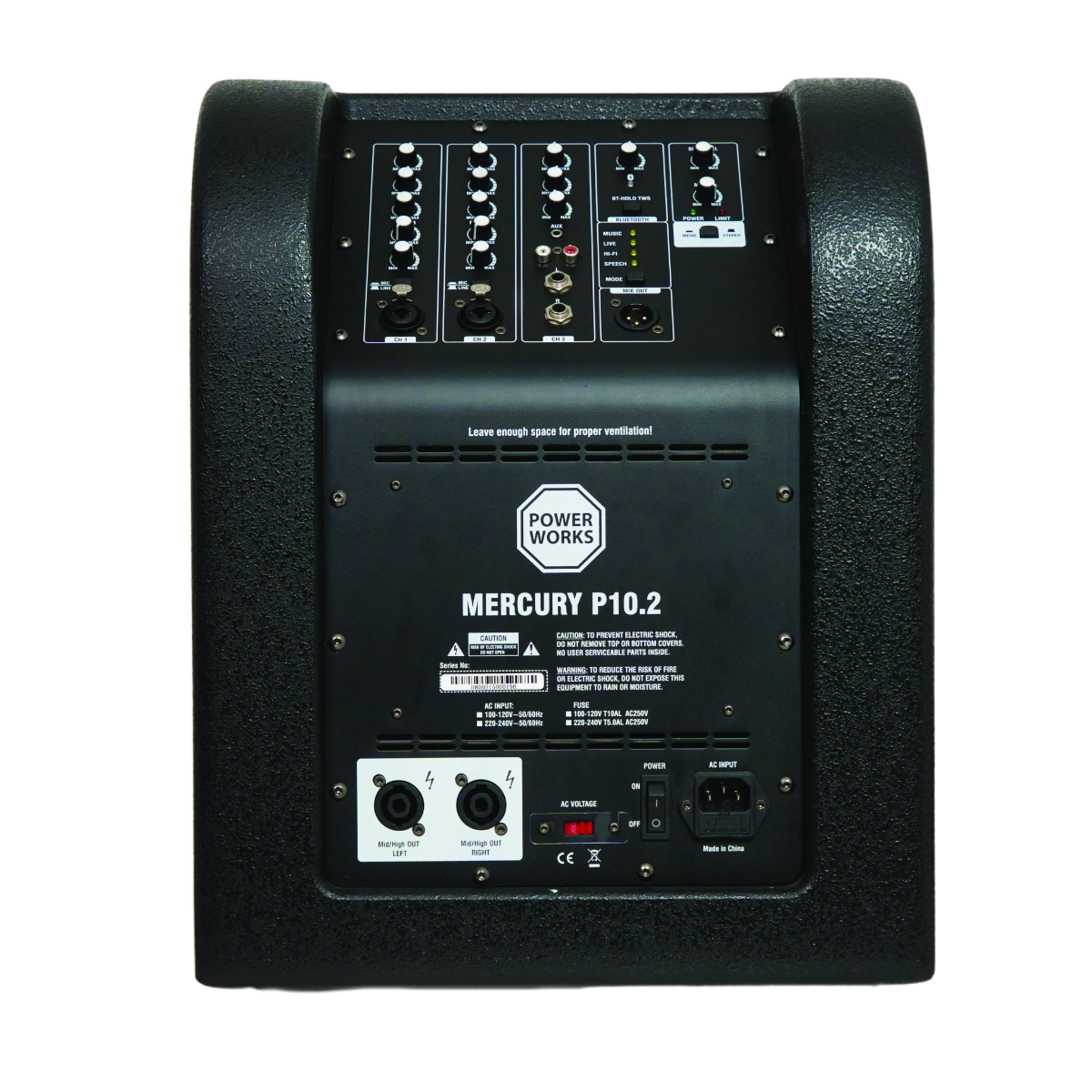 PowerWorks MERCURY P10.2 Portable PA System - Image 9