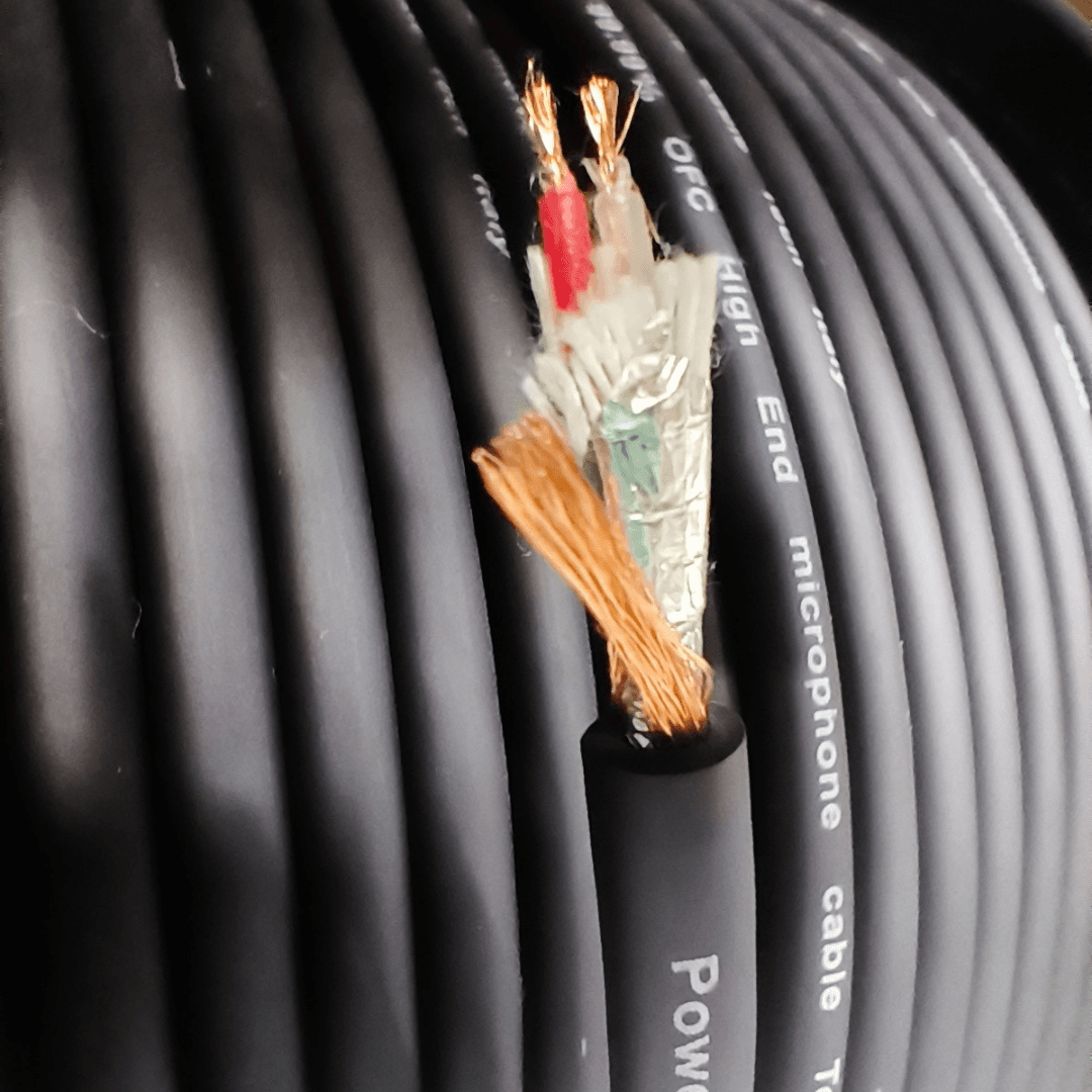 PowerWorks PW-MCR100BK 100m Roll Microphone Cable - Image 3