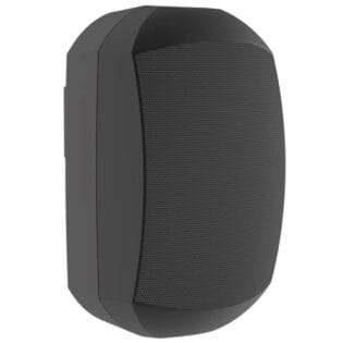 PowerWorks PW-6IP66BK Black Wall Mount Speaker