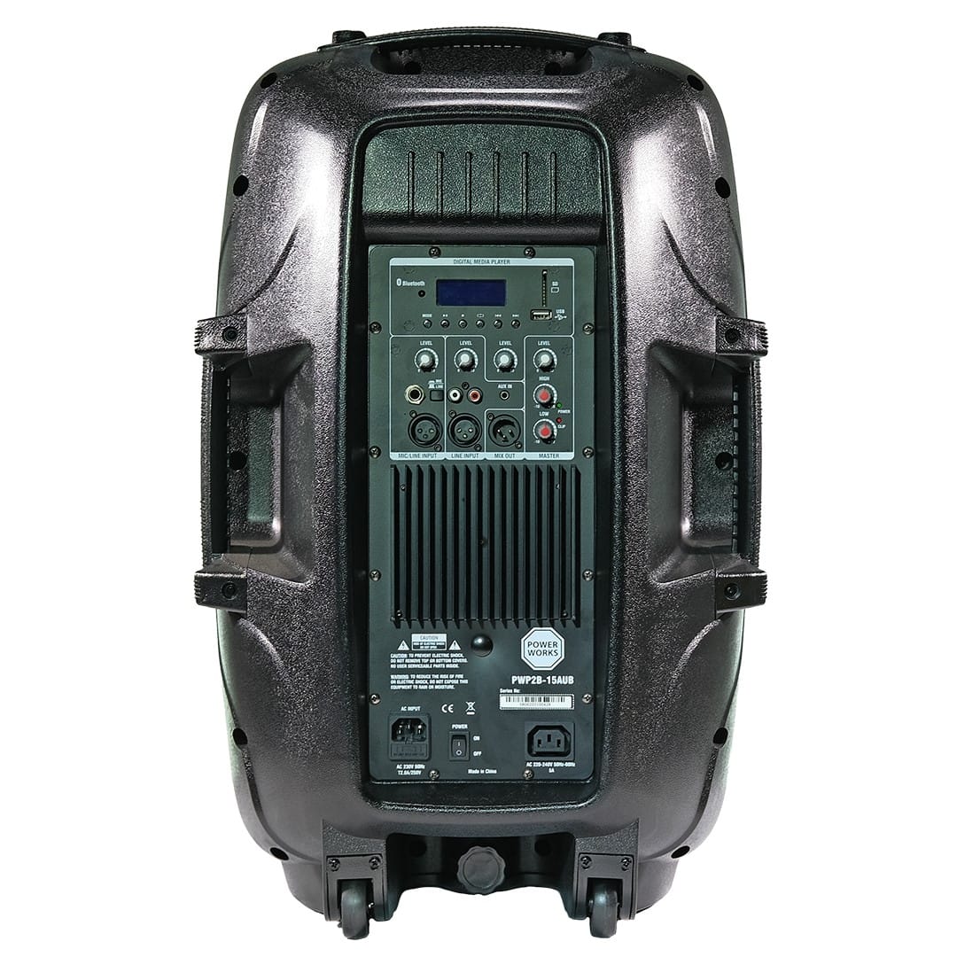 PowerWorks PWP2B-15A Active Speaker System - Image 4