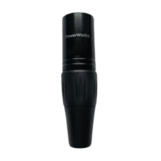 PowerWorks PW-XLRM3PBK 3 pin Male XLR Connector
