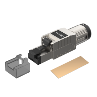 ROXTONE CONNECTOR RJ45 CAT6 SHIELDED SELF CRIMPING IP20